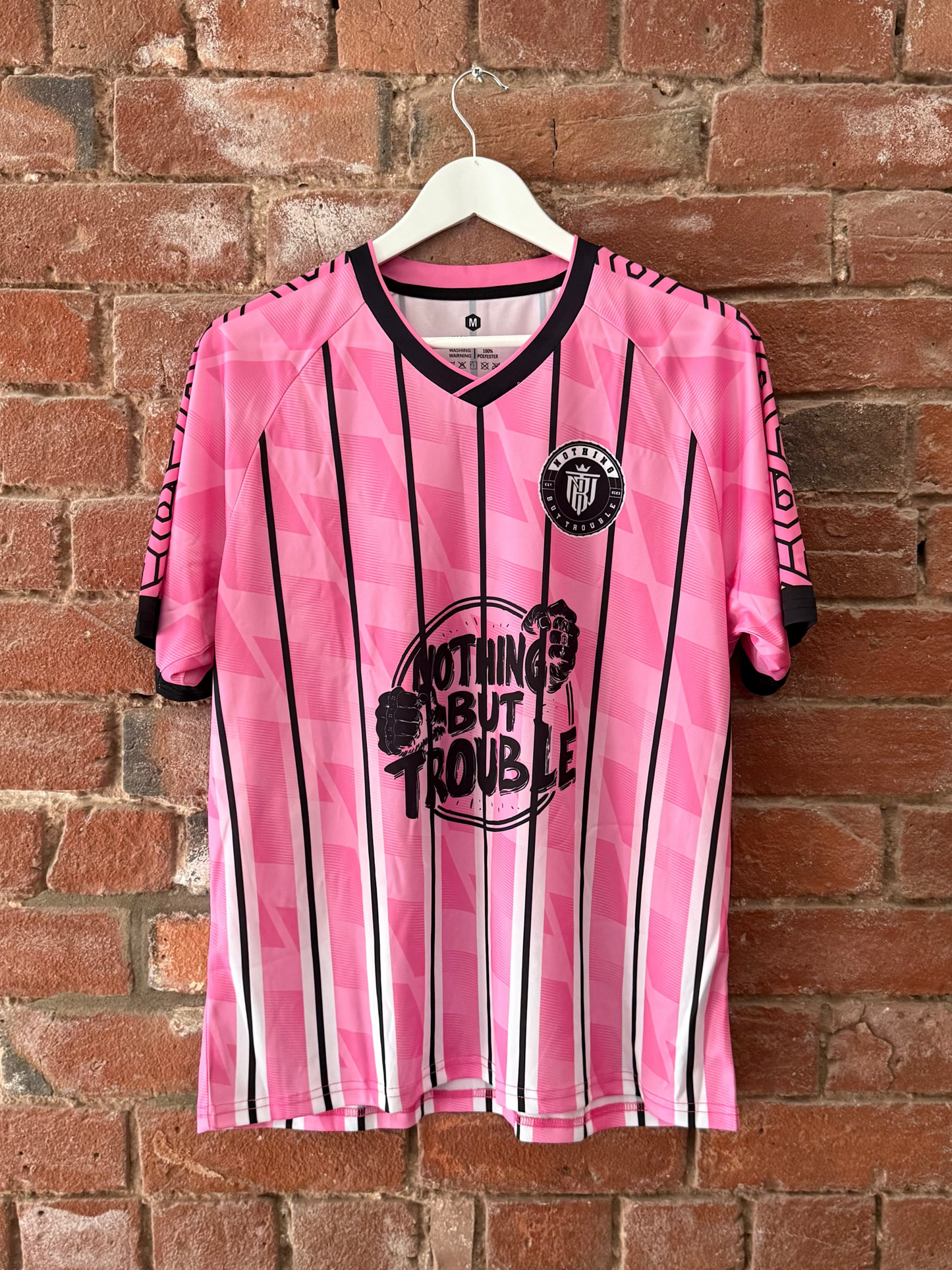 NOTHING BUT TROUBLE - FOOTBALL JERSEY