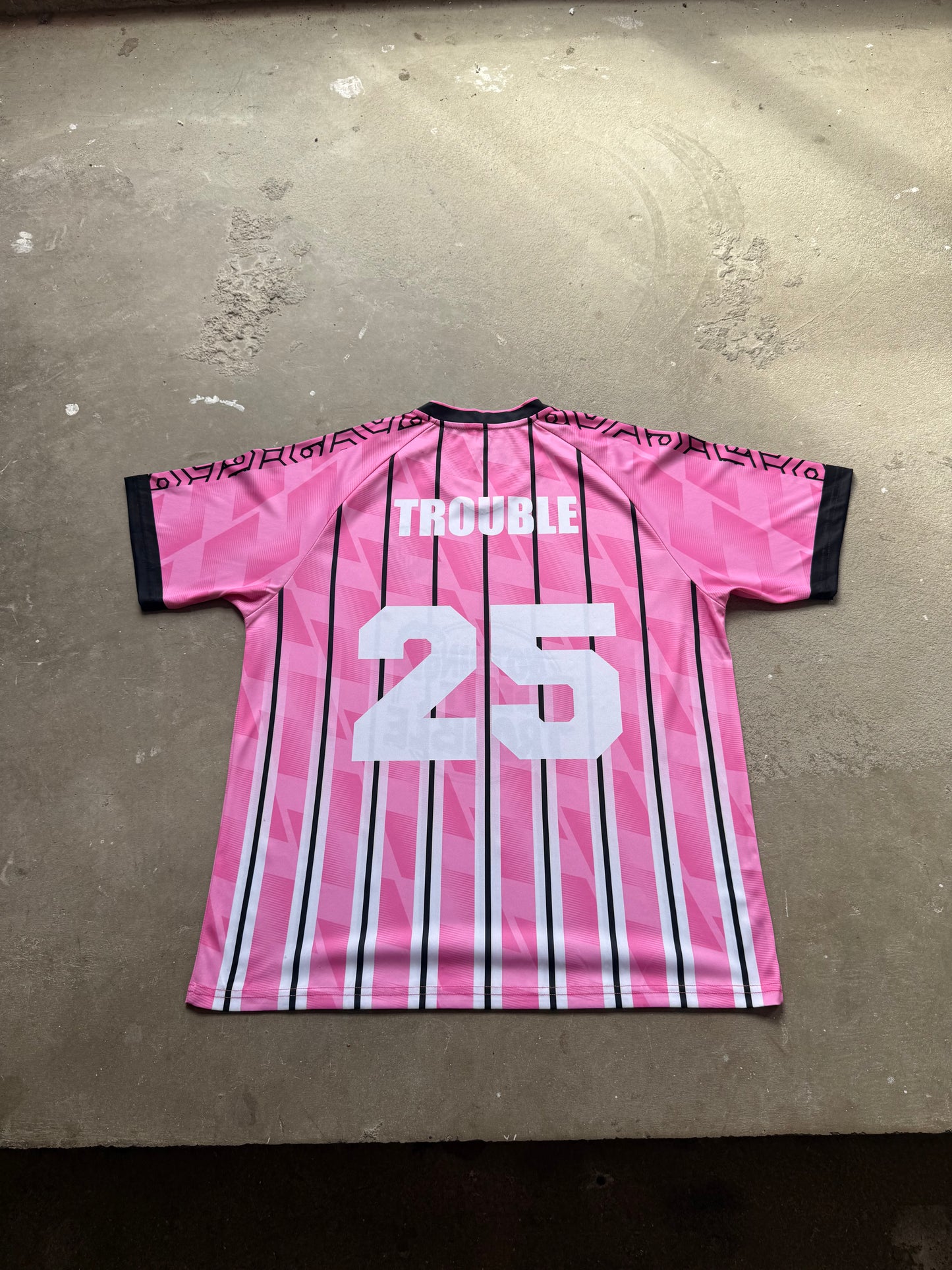 NOTHING BUT TROUBLE - FOOTBALL JERSEY
